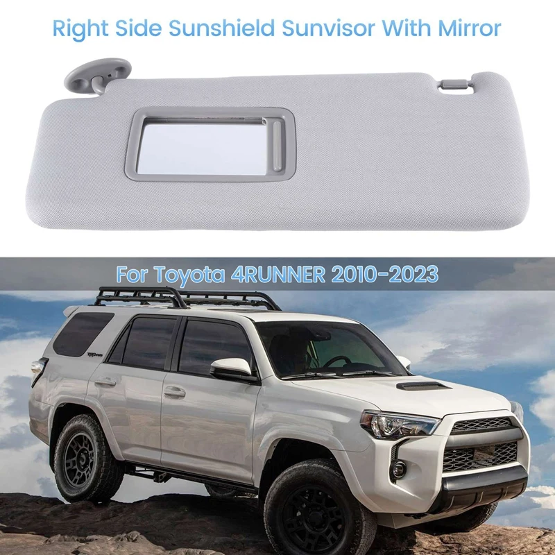 

1 шт., автомобильный солнцезащитный козырек для Toyota 4runner 2010-2023 74320-35A91-B1 левый