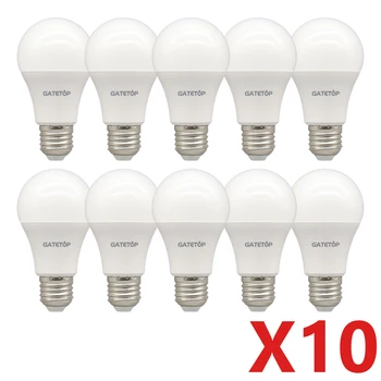 LED Bulbs E27 A60/G45 (3W–24W, 10 Pcs, AC110–220V) 1