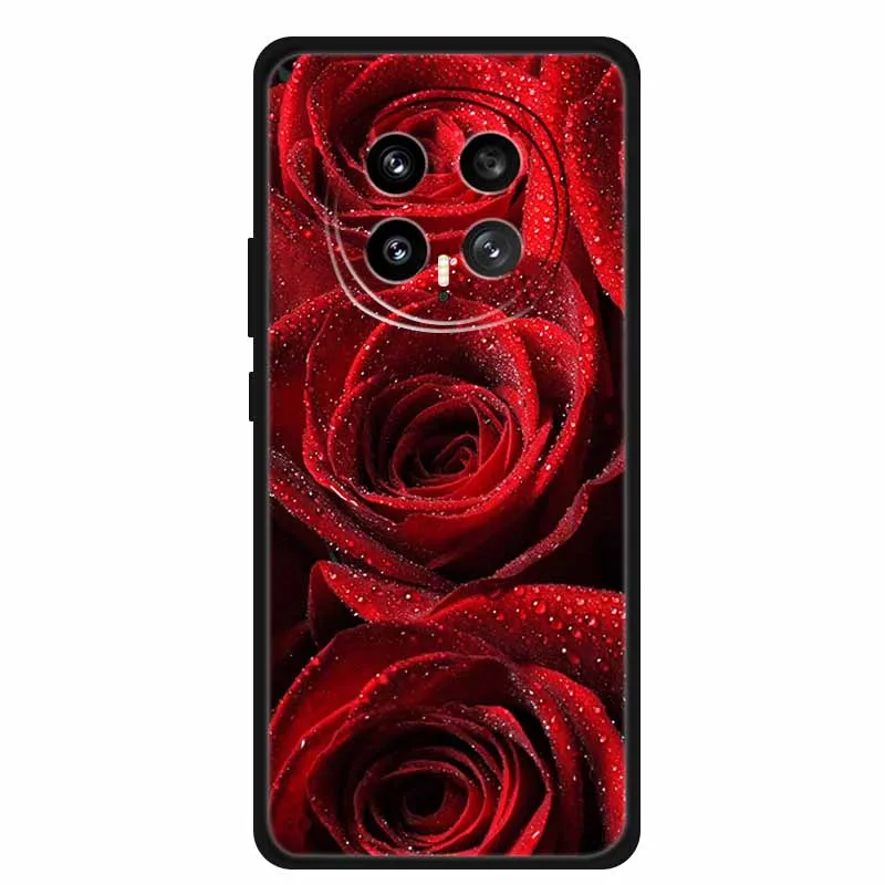 Shockproof Black Silicone Phone Case - Soft and Durable Back Cover