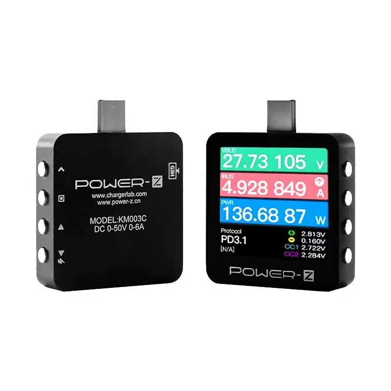 ChargerLAB POWER-Z USB PD3.1 protocol 48V range dual Type-C tester