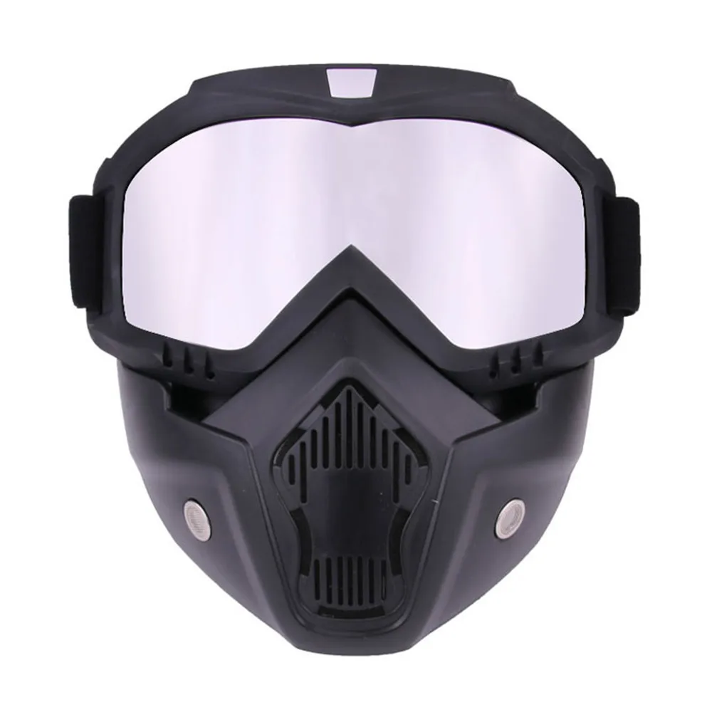 Dustproof Motocross Glasses Adjustable Motorcycle Goggles Breathable Full Face Protective Motorbike Dirt Bike Off-road Mask 9