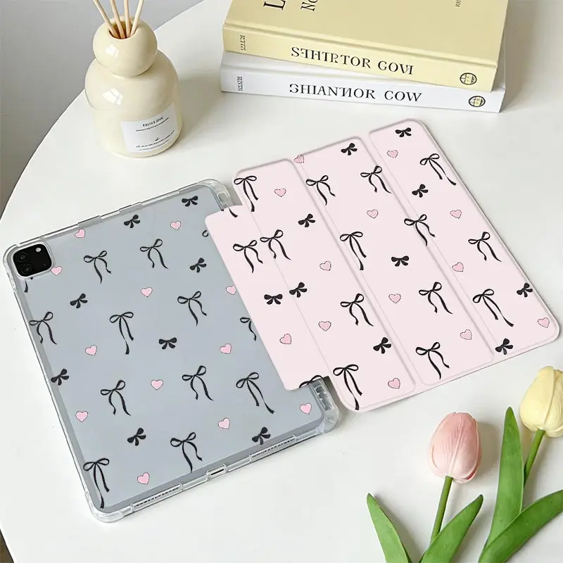 Tri-Fold TPU Bumper Protective Tablet Case