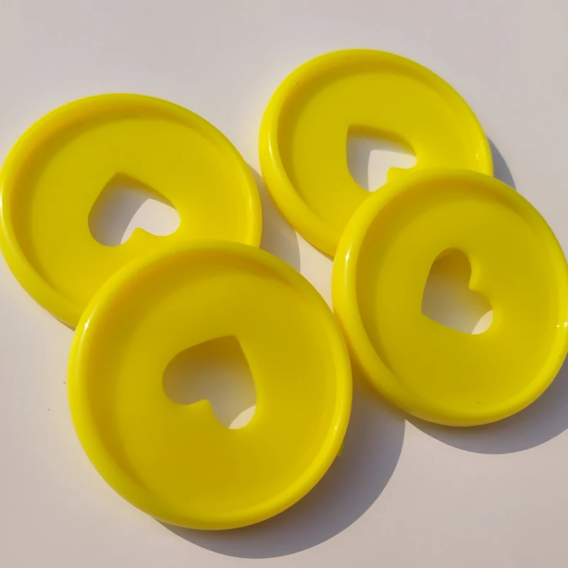 72PCS 35MM Colorful Mushroom Hole Binding Notebook Planner Discs
