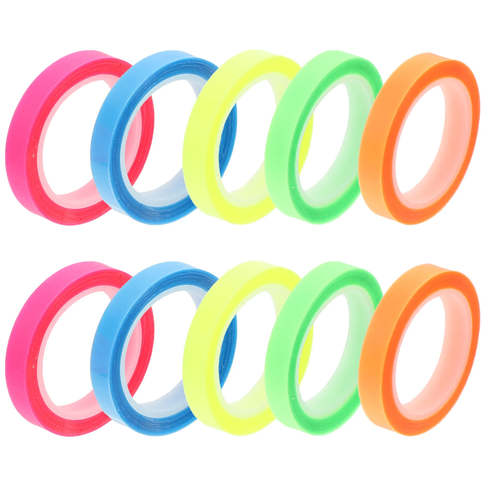 

Transparent Highlighter Tape Professional Adhesive Reading Tapes Reading Marking Sticker Fluorescent Colored Tag