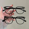 Finished Ladies Myopia Glasses Retro Anti Blue Light Blocking Near Sight Eyeglasses Optical Prescription Short-sight Eyewear 3