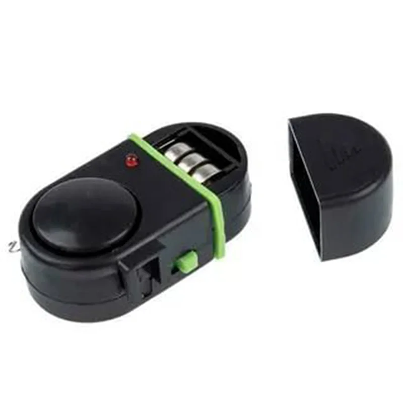 Alarme de touche LED pour canne à pêche avec buzzer sonore - détecteur de morsure de poisson clipable