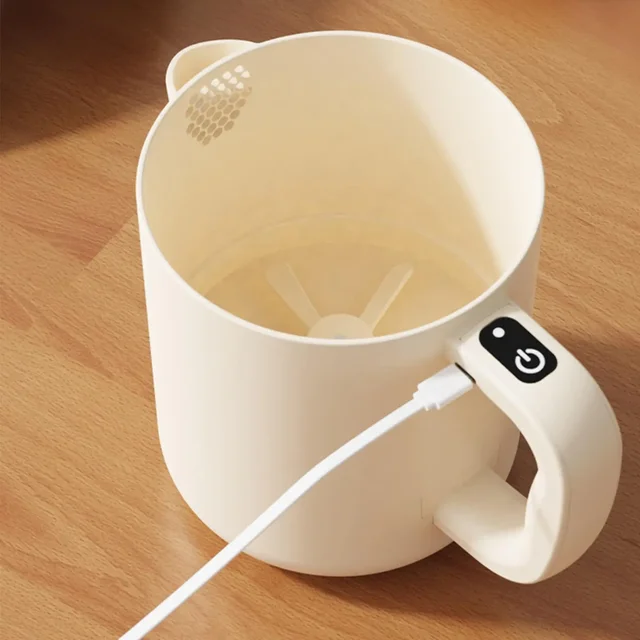 Automatic Stirring Cup Rechargeable Electric Stirring Mugs Washing rice Mixer Mug Rotating Magnetic Tumbler Kitchen Baking Tools 4