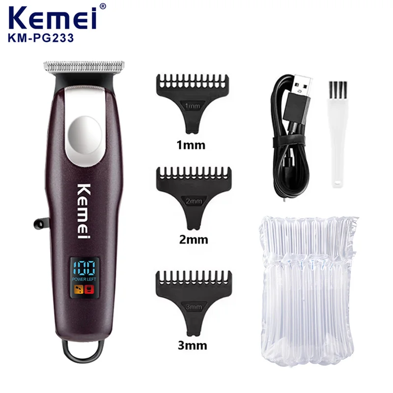 Kemei Profesyonel Saç Kesme Seti,Şarj Edilebilir Saç Kesme Makinesi,Erkek Elektrikli Tıraş Makinesi,Saç Kesme Makinesi,KM-8526,2031,PG233,kit