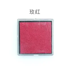 Vibrant Multicolor Oil - Based Ink Pads for Crafting and Decoration (Peach)