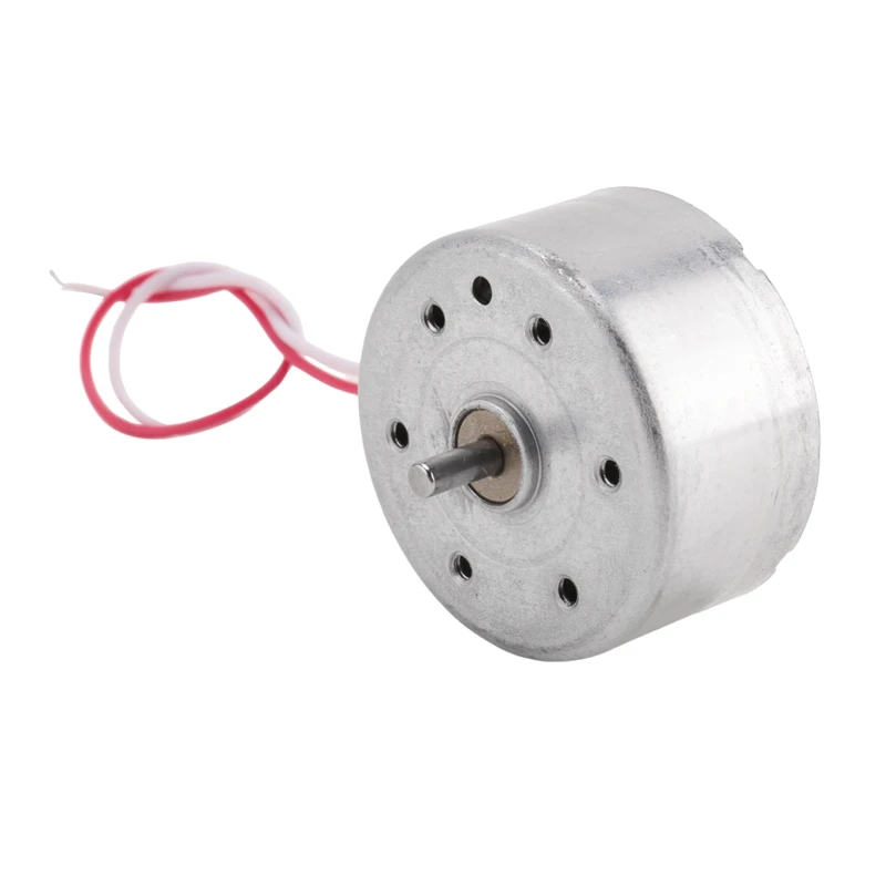 1700-7300RPM 1.5-6.5V 고토크 실린더 전기 미니 DC 모터-ABFB