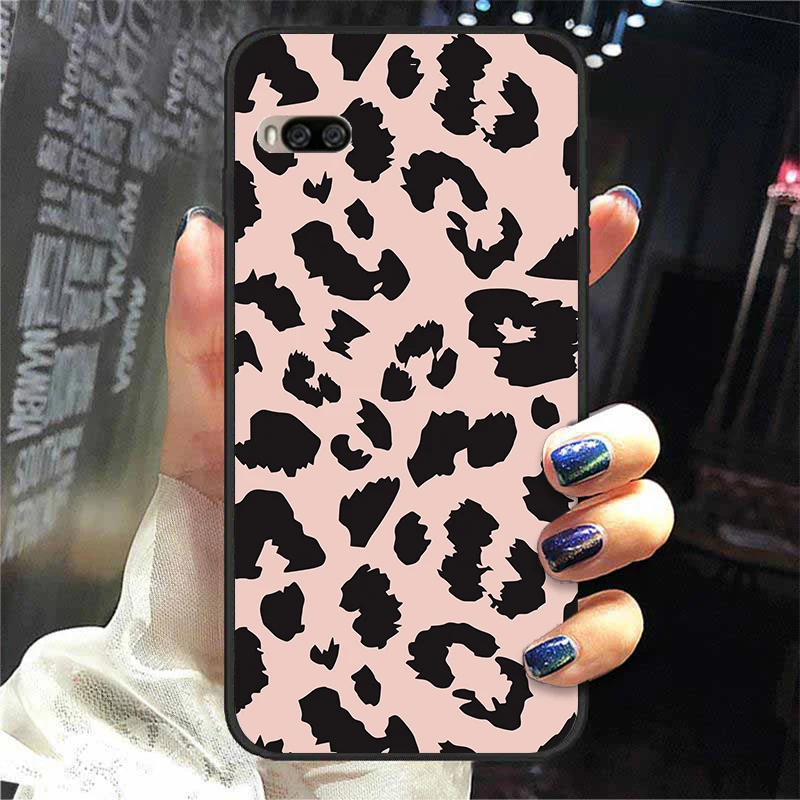 For Meizu Pro 7 Case Silicone Cases For Meizu Pro 7 Plus 7Plus Pro7 Cover Soft TPU Back Covers Bumpers Leopard print cases for meizu black Cases For Meizu