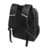 Large Capacity Tennis Backpack Sports Racket Pack Holds 1-2 Tennis Rackets Outdoor Badminton Bag With Shoe Pocket Black Pink 5