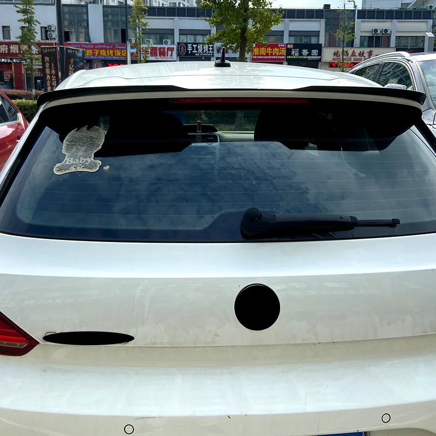 

For Volkswagen Scirocco R Gts 2015-2018 Max Tail Top Wing Spoiler Black