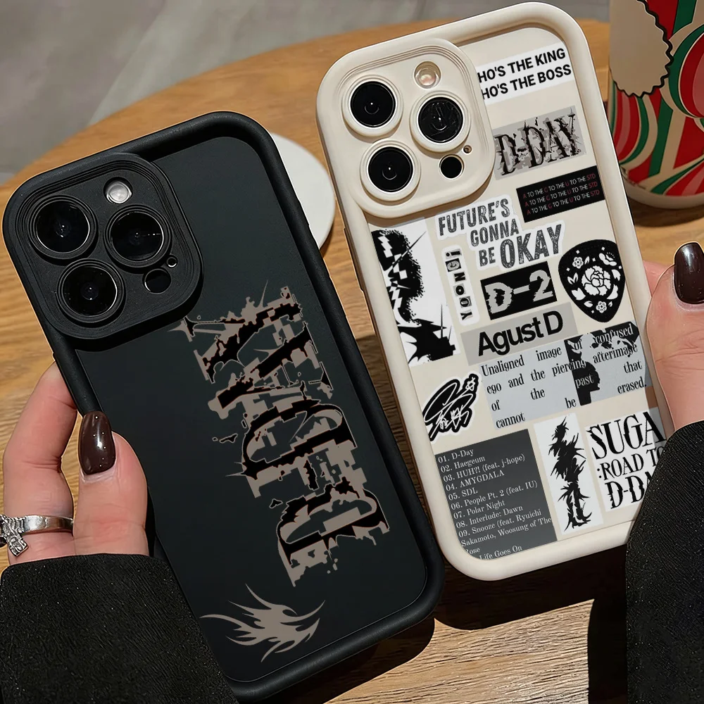 Hot Rapper S-Suga D-DAY Soft Phone Case - Stylish Back Cover