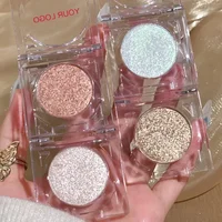 Private Label Eyeshadow Powder Pigment Long Lasting Waterproof Shimmer Pearlescent Makeup Custom Logo Wholesale White Packaging 2