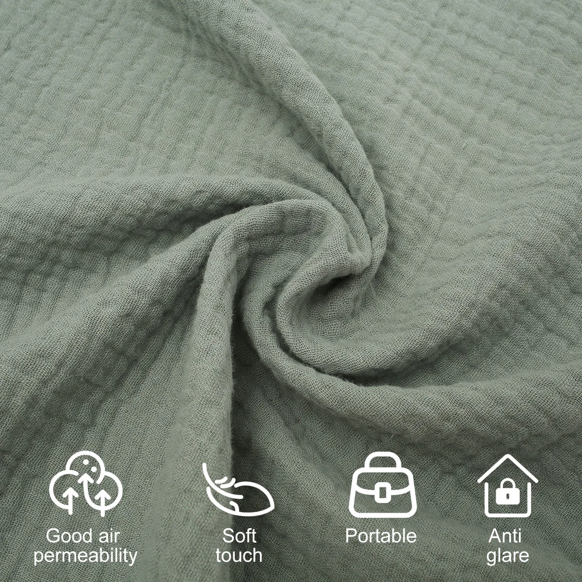 Nursing Cover Cotton Breathable Breastfeeding Cover Outdoor Privacy Mother Nursing Cloth Lightweight Portable Apron New