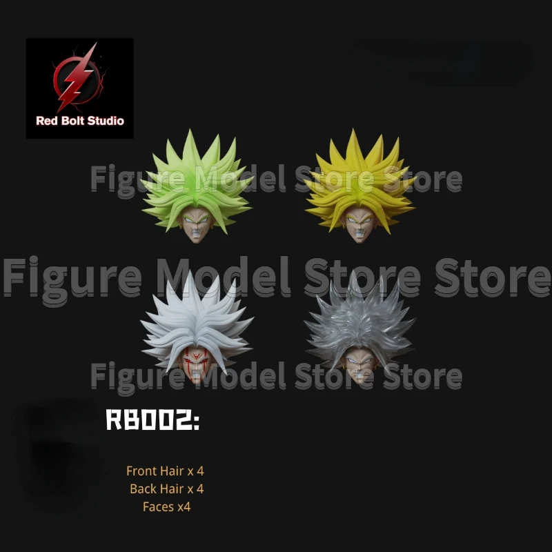 

Red Bolt Studio Dragon Ball SHF Super Saiya SSJ Broly RB002 головки аксессуары Аниме экшн-Фигурки игрушки модель