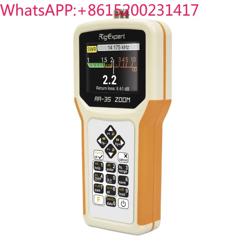 Rigexpert AA-35 ZOOM グラフィカルハンドヘルド高周波アンテナ