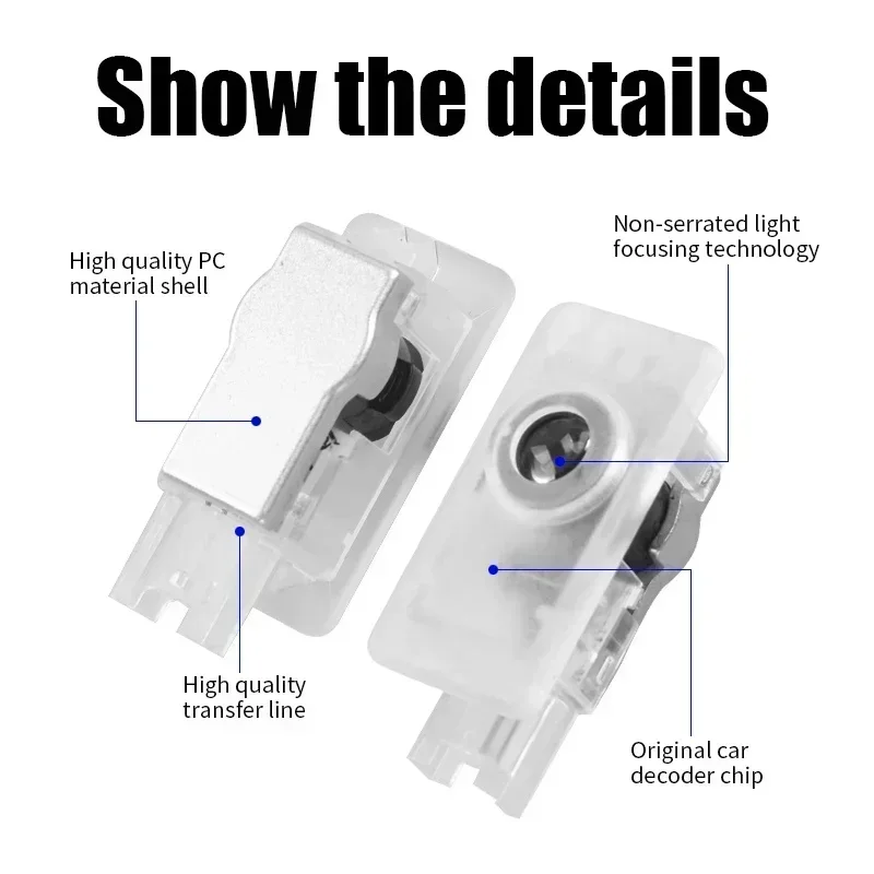 2Pcs Car Door Show Lamp Accessories For BMW NEW 3 Series G20 G21 2 4 8 Series G29 Z4 M4 M X7 G07 G02 F44 I3 G28 M8 M2 led car lights,led lights,led atmosphere lamp,led car decoration lamp,car ambient lights,led interior lights,car interior lamp