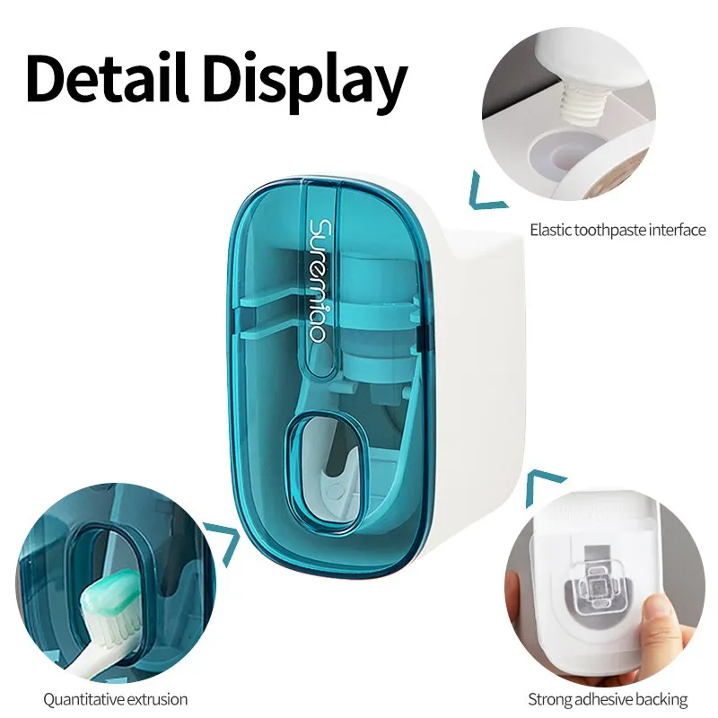 1 PCS Automatic Toothpaste Dispenser Squeezer Go Londoner