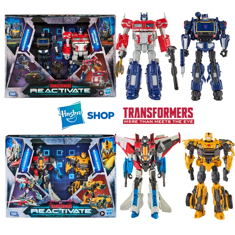 Hasbro - 未開封バンブルビー＆スタースクリーム　リアクティベート トランスフォーマー レビュー：TRANSFORMERS REACTIVATE バンブルビー＆スター