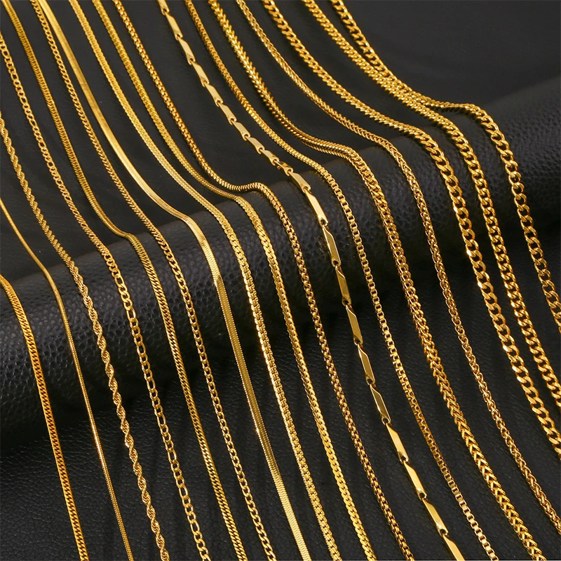 GWAWG 11 braccialetto in acciaio inossidabile, Twist o Zag catena, regolabile CZ fantasia, set argento oro, serpente per donne, Taglia unica