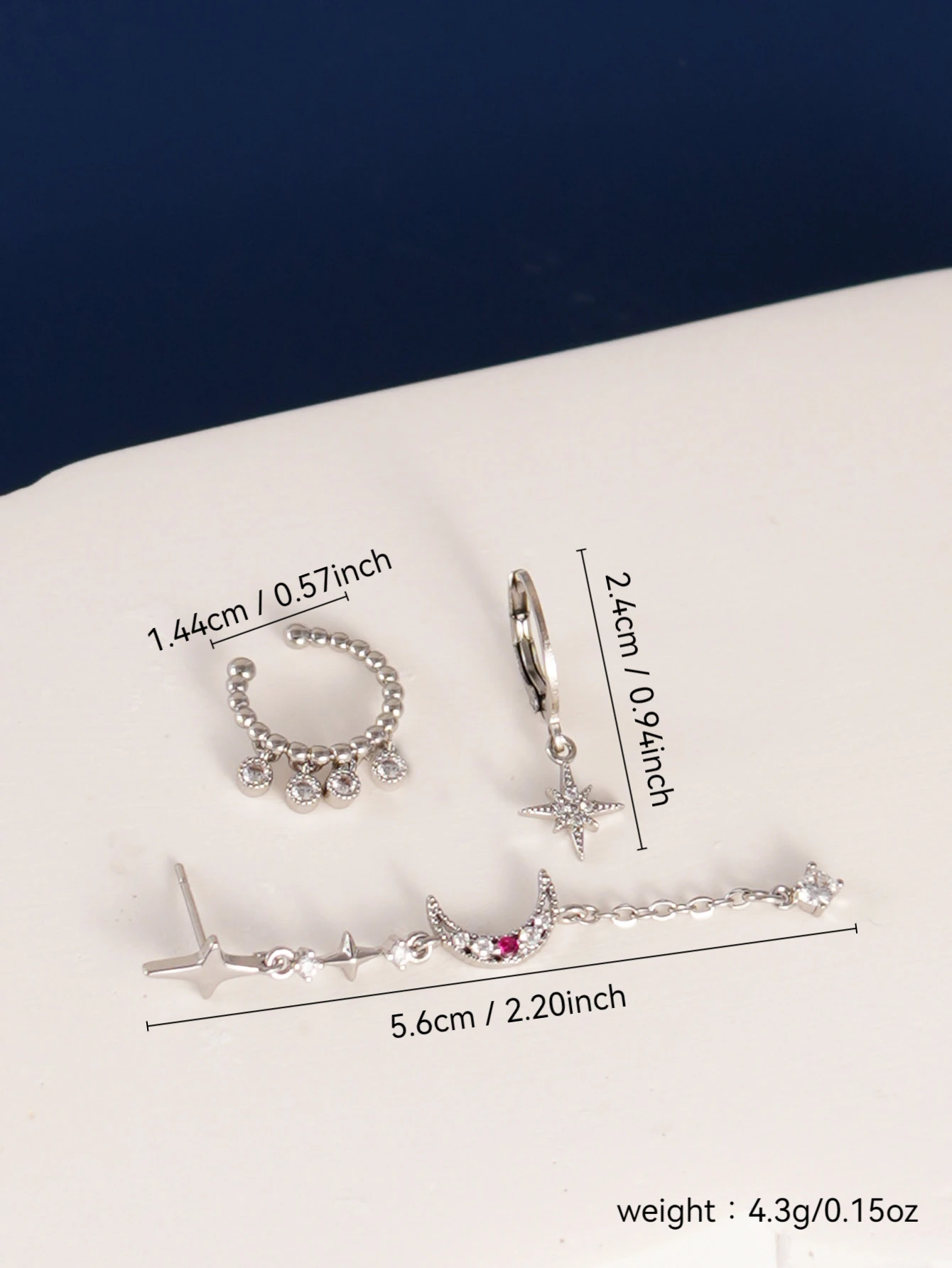 Cool Girl Earring Set Charm Kub Cooling Jewelry