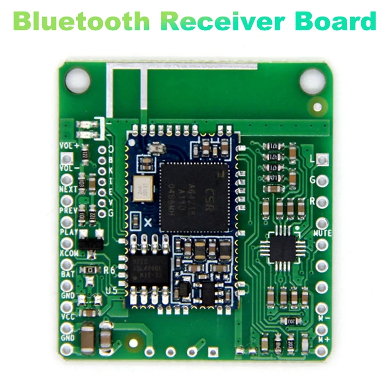 

Плата Bluetooth-ресивера CSRA64215, APTXLL, без потерь музыки, Hi-Fi приемник TWS, аудио для автомобильного Bluetooth-ресивера (без DC)