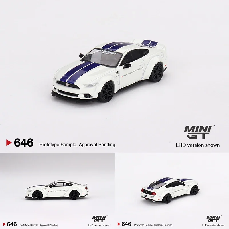 

Модель литая автомобиля, игрушка 646 брикет 1:64 LBWK MUSTANG GT