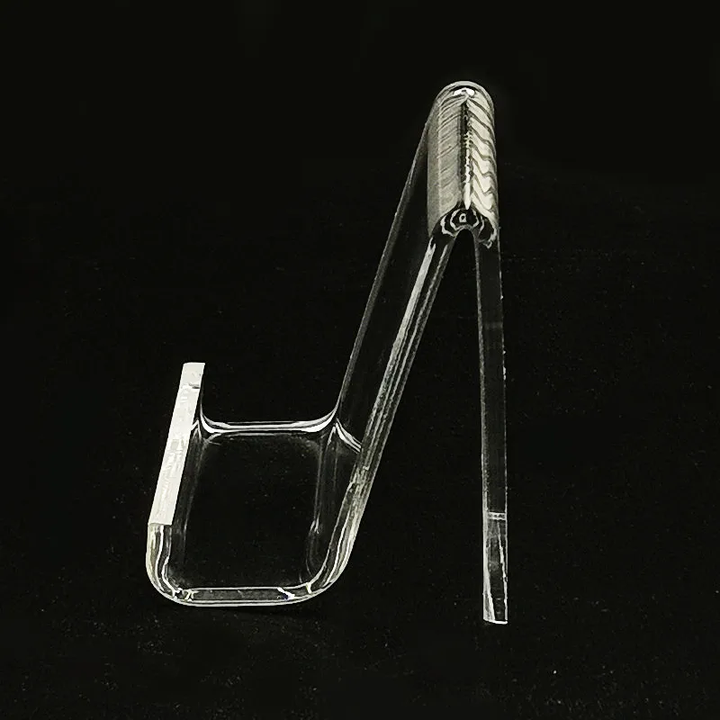50pcs Acrylic Show Display Holder Stands Rack for Purse Bag Wallet Phone Book T3mm L5cm Retail Store Exhibiting