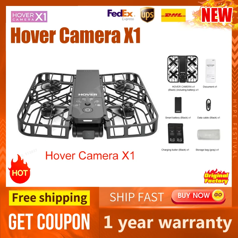 Hover Camera X1 Revolutionary Flying Camera 125g Ultra-Light Foldable  Portable Unlock Advanced Shots Dronie View Mini Drone - AliExpress