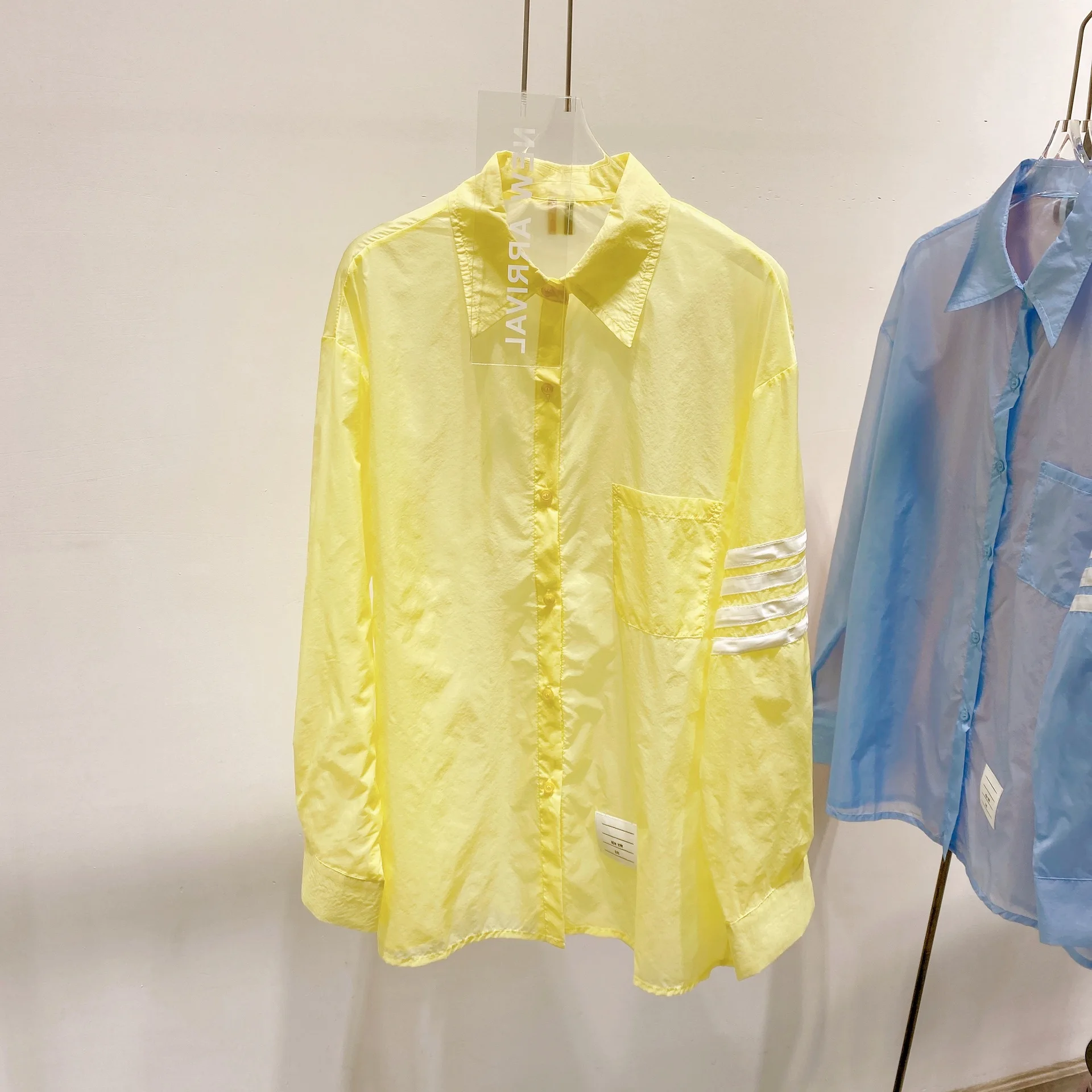 

High Quality Korean TB Style Breathable Sunscreen Shirt Shirts for Women