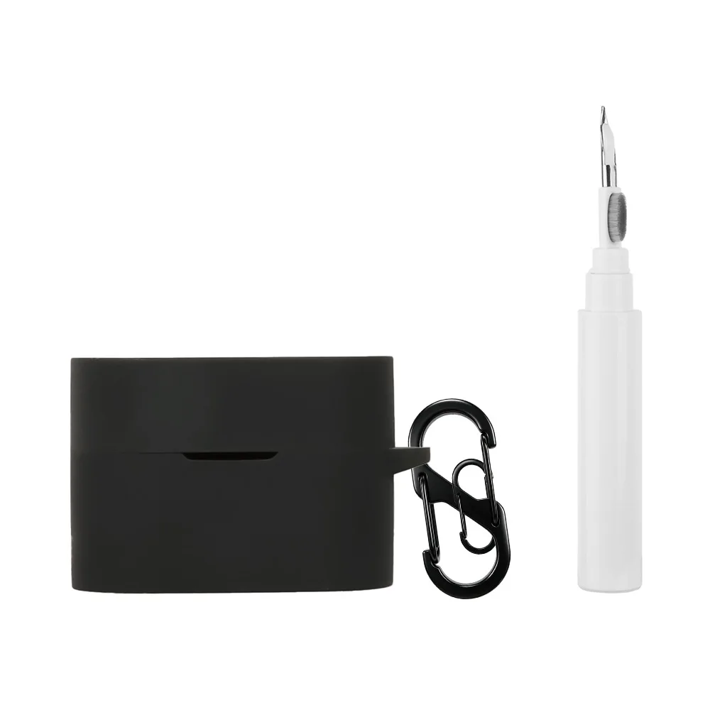 Earphone Silicone Protective Case with Hook - Wireless Bluetooth Headphone Cover Sleeve