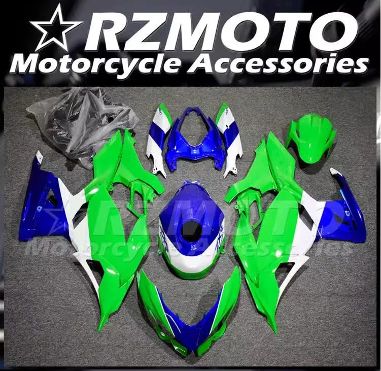 

Комплект обтекателей для мотоцикла из АБС-пластика, 4 подарка, подходит для Kawasaki EX 250 400 2019 2020 2021 2022 2023 19 20 21 22, комплект кузова синего и зеленого цвета