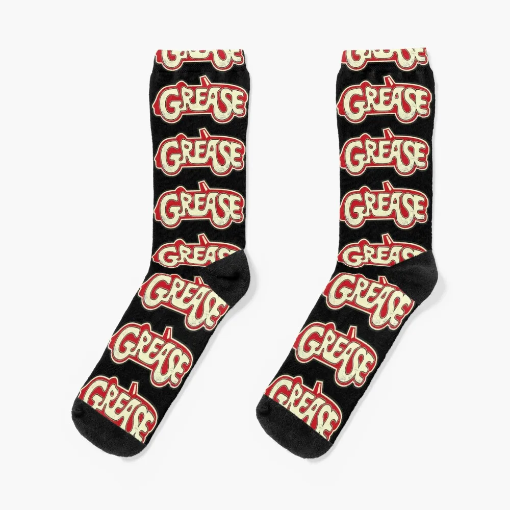 

Grease Socks retro winter gifts Lots Socks Men Women's