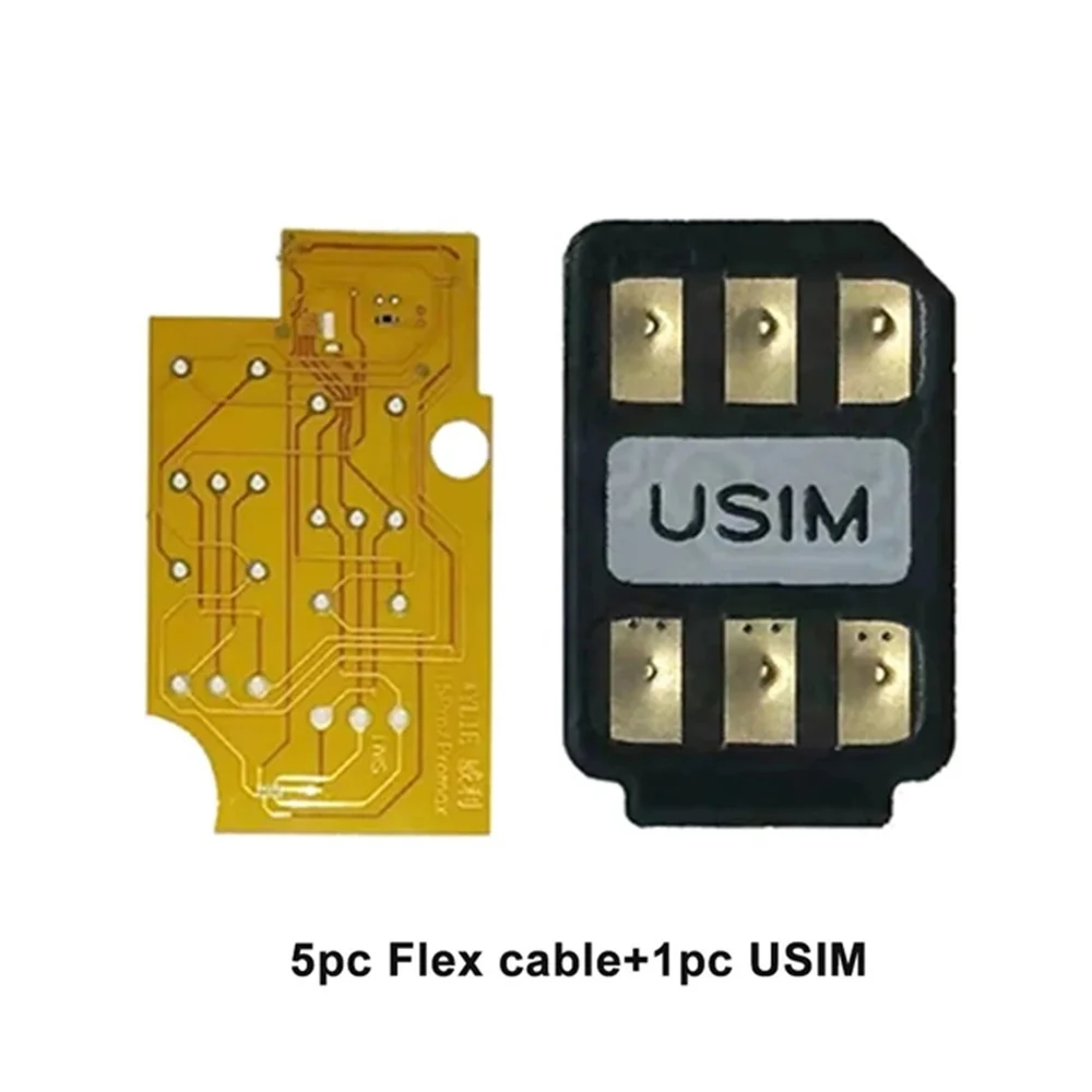 WYLIE 아이폰 16 프로 15 플러스 프로 맥스용 싱글 투 듀얼 내장 케이블, eSim to Sim, 별도 손상 없음, 플렉스 부품 불필요, 신제품