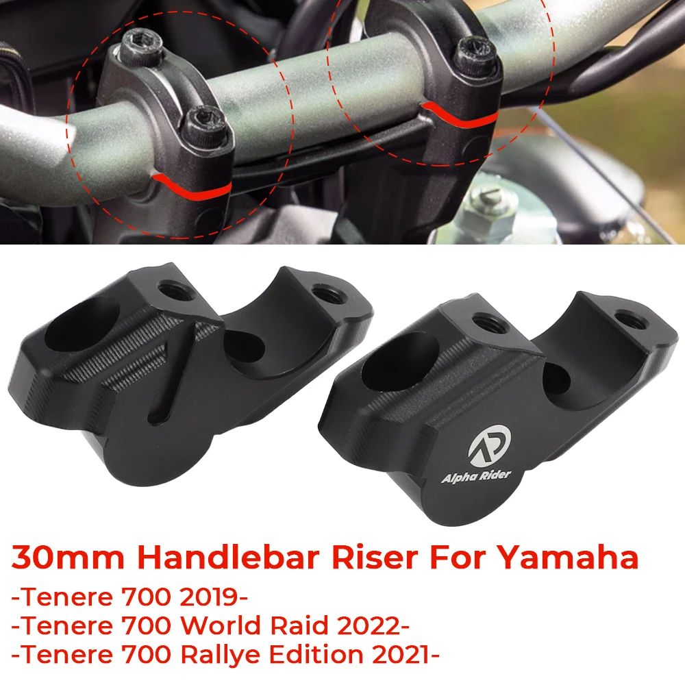 CXEPI Motorfiets Passagiershandvatten Voor Yamaha Tenere 700 - Comfort & Veiligheid 2019-2023