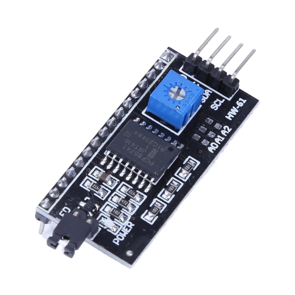 PCF8574 LCD Display Adapter Module IIC I2C LCD1602 2004 IIC Serial Interface Board 5V for Arduino Robort Parts 1-10PCS