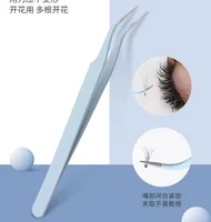 Eyebrow Tweezers Stainless Steel Slant Tip Hair Removal Makeup Tool Kit Eyelashes Extension High Precision Anti-Static Tweezers 2