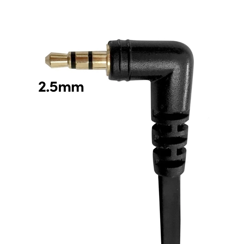 

2.5mm Plug to Bottom Adapter Cable for QD Port Business Headsets Accessories