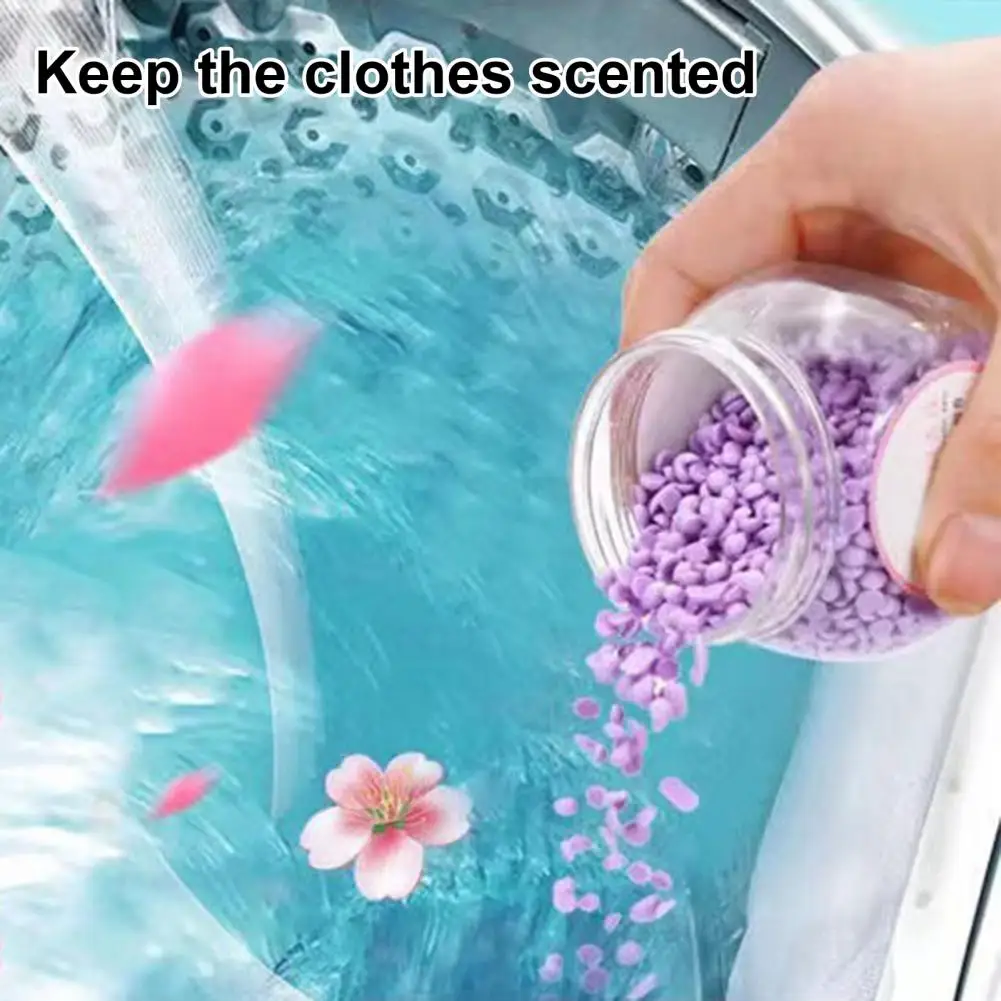 100g/Box Clothes Scent Beads Convenient Increase Aroma Refreshing Softener Beads Soft Laundry