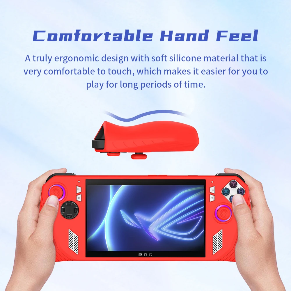 Handheld Silicone Case For Rog Ally Gaming Handheld Game Machine`