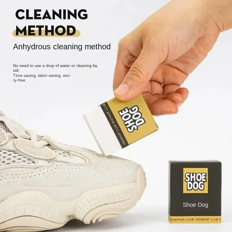 2pcs Shoes Eraser Portable Suede Sheepskin Matte Leather Fabric Care Shoes Cleaning Leather Cleaner Rubber Block Shoe Brush 2