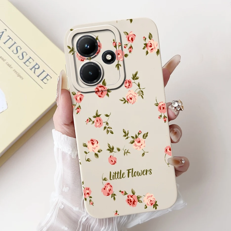 Stylish Painted Soft Silicone Protective Back Cover Case