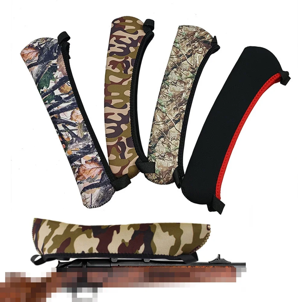 Outdoor Dustproof Scope Wrap Cover Camouflage Neoprene Sight Protection Sleeve Case Camo Scope Protection Cover