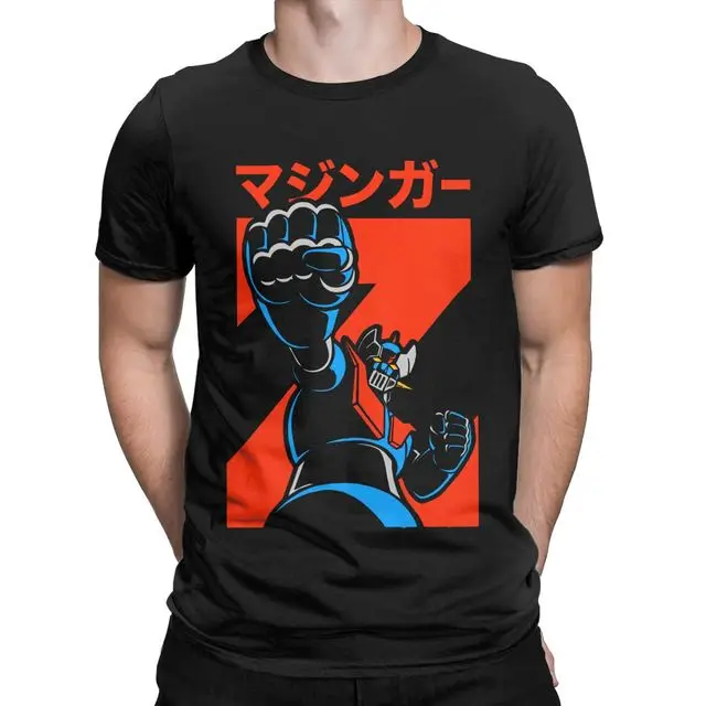 T-Shirt Maglietta JEEG ROBOT D'ACCIAIO Cartoon 80's Meme Goldrake