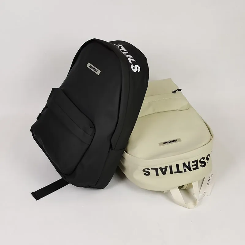 2024 Fog Waterproof Material Backpack Esse*Ntials Student Schoolbag Male And Female Computer Bags High Street Travel Backpack