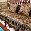 European Style Sofa Covers Luxury Solid Chenille Anti-slip Couch Cushion Living Room Sofa Armchair Towel Slipcover Home Decor 1