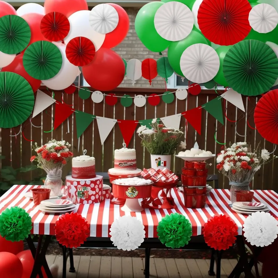 Mexican Independence Day Party Decorations Set