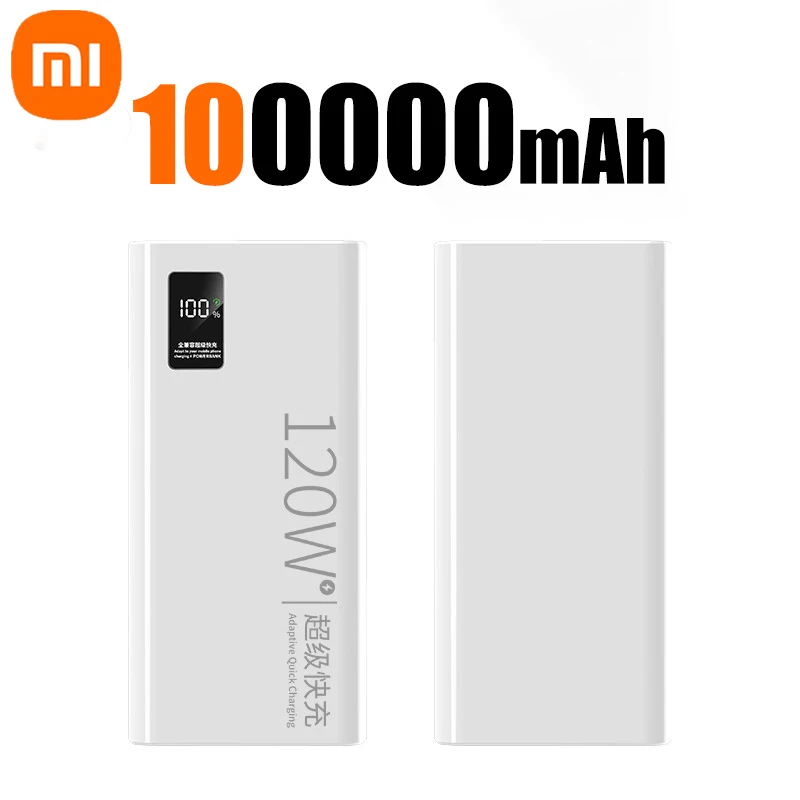 White 100000mAh